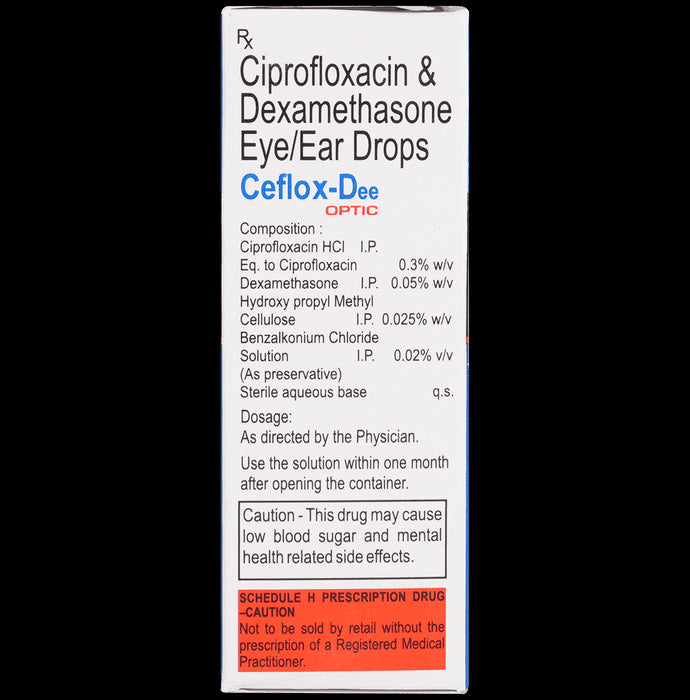 Ceflox-Dee Optic Eye/Ear Drops