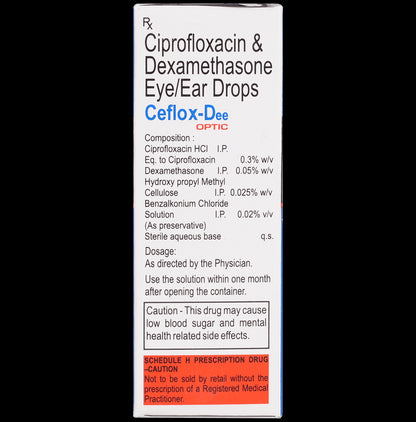 Ceflox-Dee Optic Eye/Ear Drops
