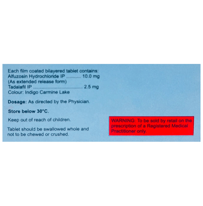 Alfusin T 2.5 Tablet ER