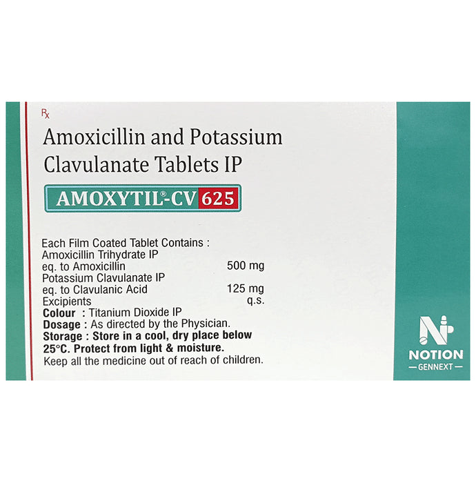 Amoxytil-CV 625 Tablet