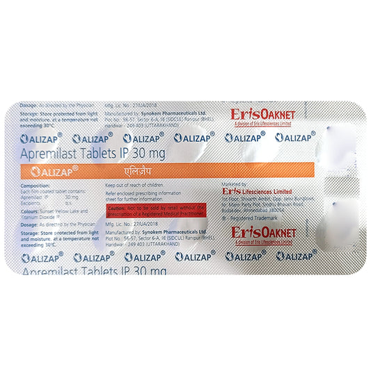 Alizap 30mg Tablet - Classic Derma