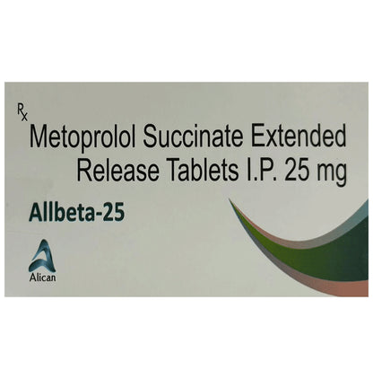 Allbeta 25 Tablet ER - Classic Derma