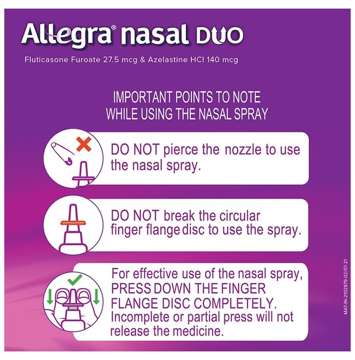Allegra Nasal Duo Spray