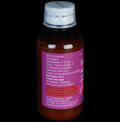 Allegra Suspension Raspberry & Vanilla