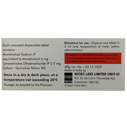 Allercet-M Kid Tablet DT