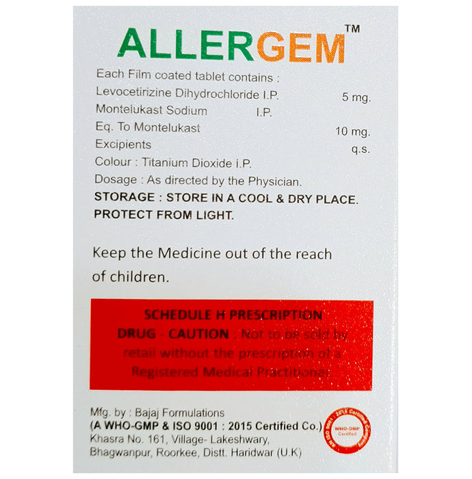 Allergem Tablet