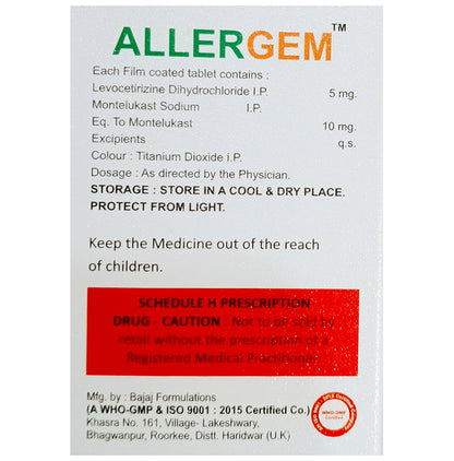 Allergem Tablet
