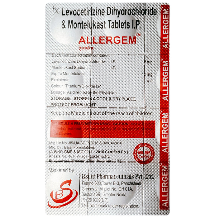 Allergem Tablet