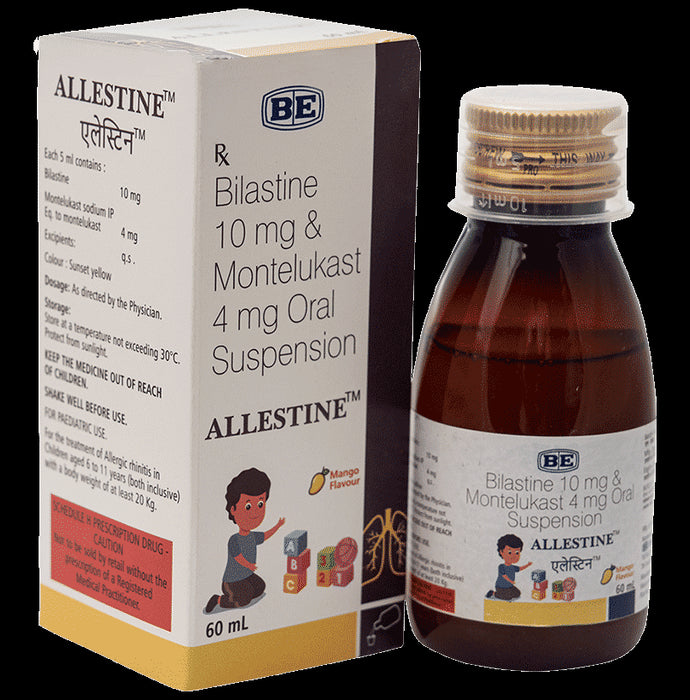 Allestine Oral Suspension Mango