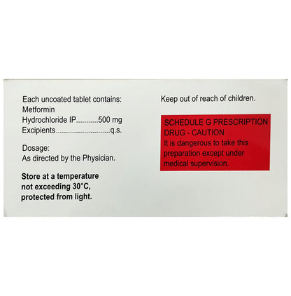 Almetfor 500mg Tablet