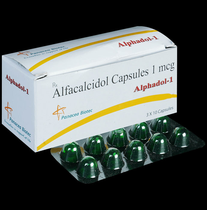 Alphadol 1mcg Soft Gelatin Capsule - Classic Derma