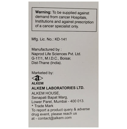 Alrubicin 50 Injection