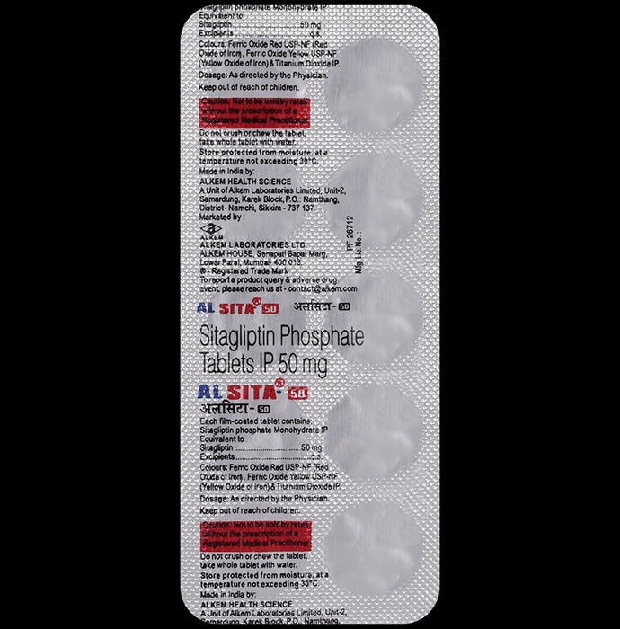 Alsita 50mg Tablet
