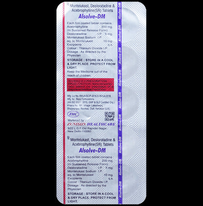 Alsolve-DM Tablet
