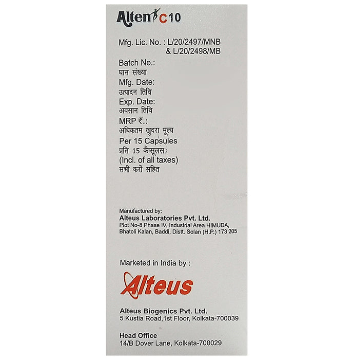 Alten C 10 Capsule