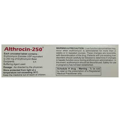 Althrocin 250 Tablet
