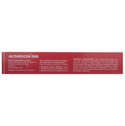 Althrocin 500 Tablet
