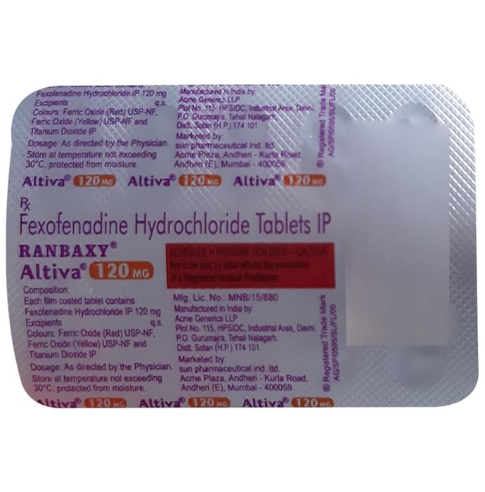 Altiva 120mg Tablet
