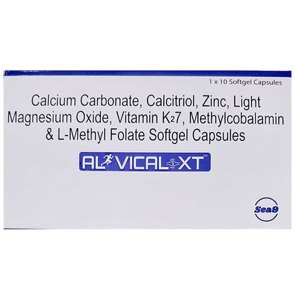 Alvical XT Soft Gelatin Capsule - Classic Derma