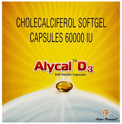 Alycal D3 Soft Gelatin Capsule - Classic Derma
