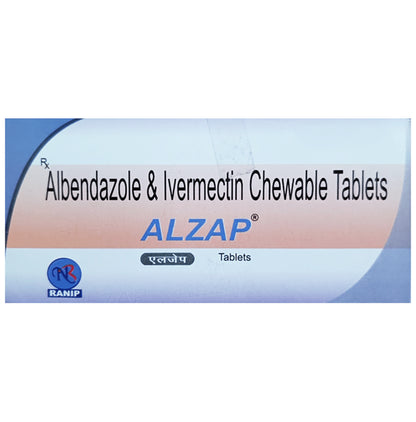 Alzap Chewable Tablet - Classic Derma