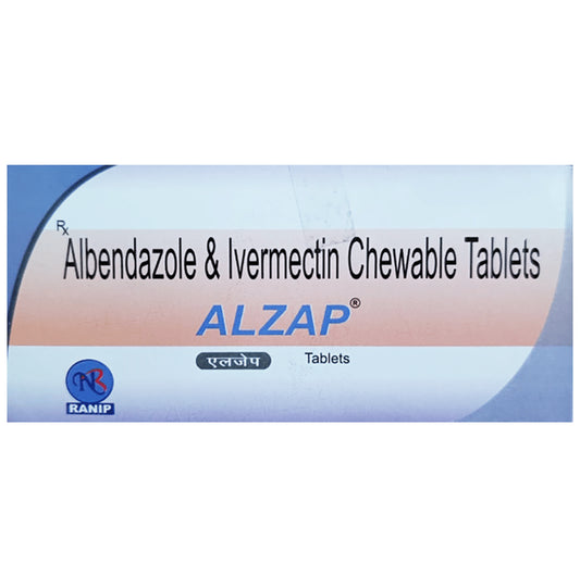 Alzap Chewable Tablet - Classic Derma