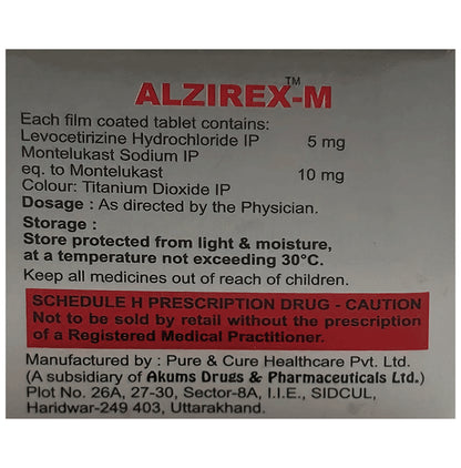 Alzirex-M Tablet