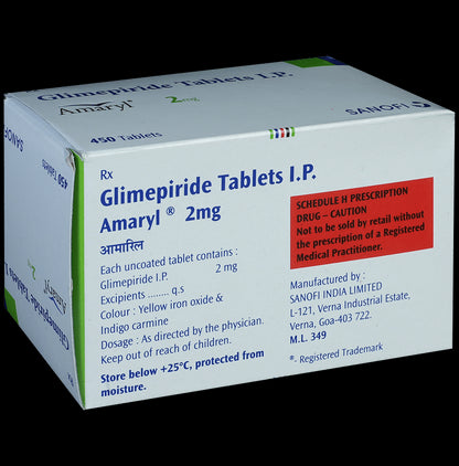 Amaryl 2mg Tablet