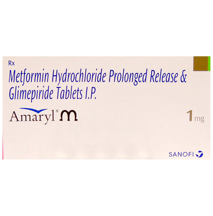 Amaryl M 1mg Tablet PR - Classic Derma