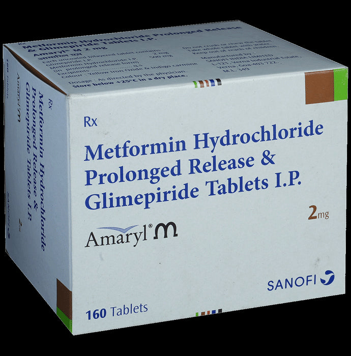 Amaryl M 2mg Tablet PR