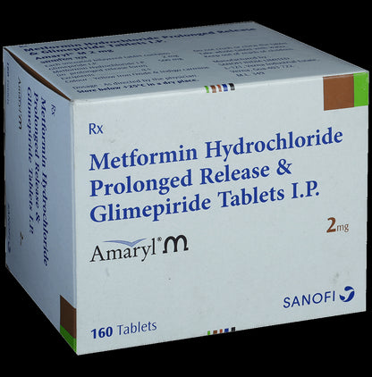 Amaryl M 2mg Tablet PR