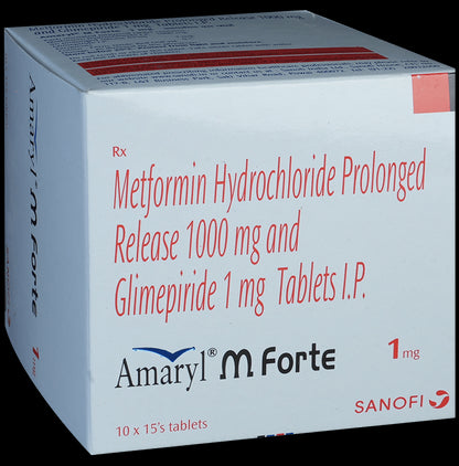 Amaryl M Forte 1mg Tablet PR