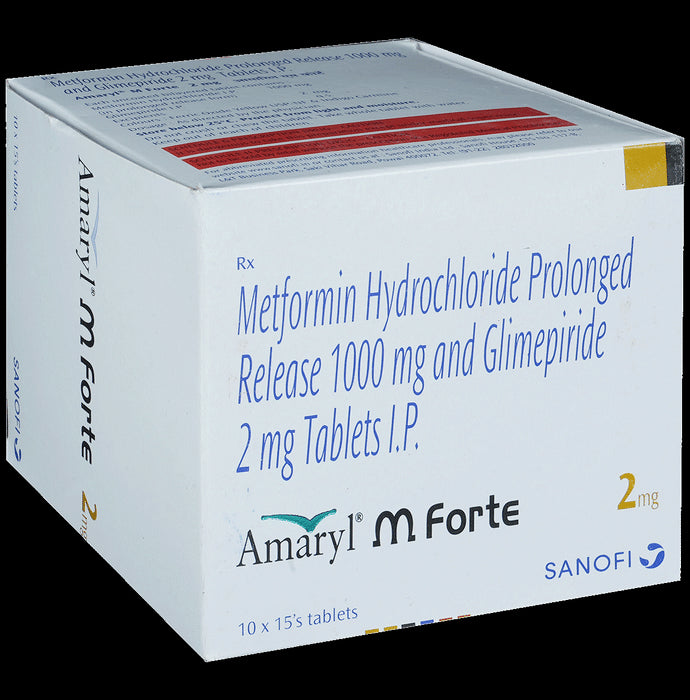 Amaryl M Forte 2mg Tablet PR