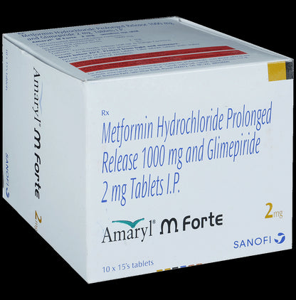 Amaryl M Forte 2mg Tablet PR