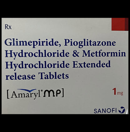 Amaryl MP 1mg Tablet ER - Classic Derma