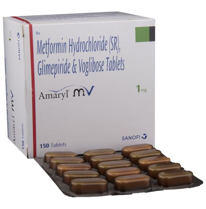 Amaryl MV 1mg Tablet SR - Classic Derma