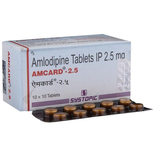 Amcard 2.5 Tablet - Classic Derma