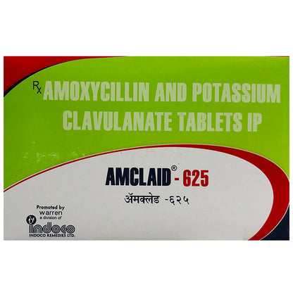 Amclaid 625 Tablet - Classic Derma