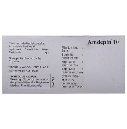 Amdepin 10 Tablet