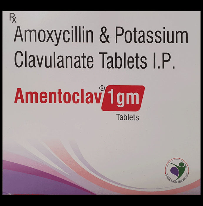 Amentoclav 1gm Tablet - Classic Derma
