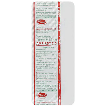 Amfirst 2.5mg Tablet