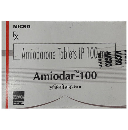 Amiodar 100 Tablet - Classic Derma