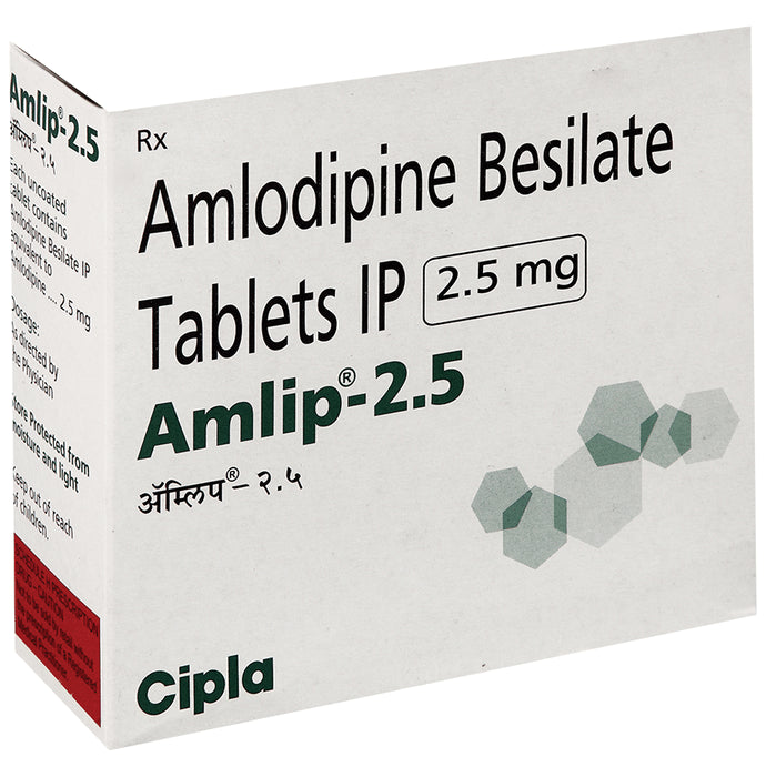 Amlip 2.5 Tablet - Classic Derma