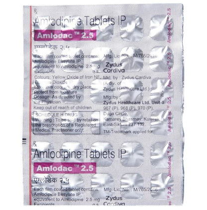 Amlodac 2.5 Tablet