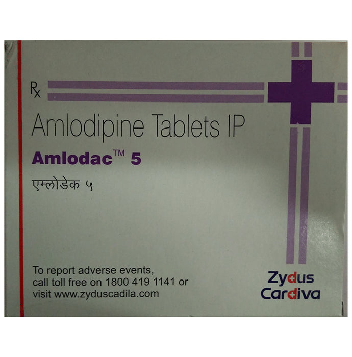 Amlodac 5 Tablet - Classic Derma