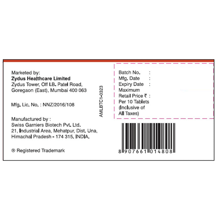 Amlodac B 5mg/5mg Tablet