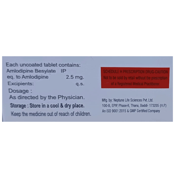 Amlodam 2.5 Tablet