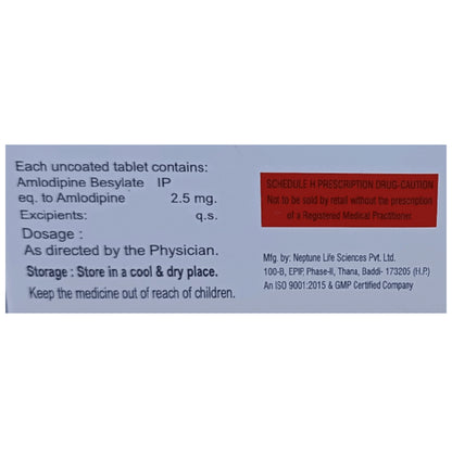 Amlodam 2.5 Tablet