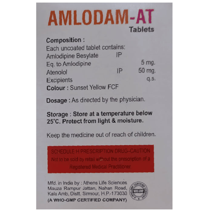 Amlodam-AT Tablet