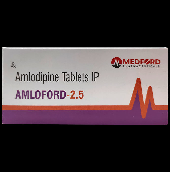 Amloford 2.5 Tablet - Classic Derma